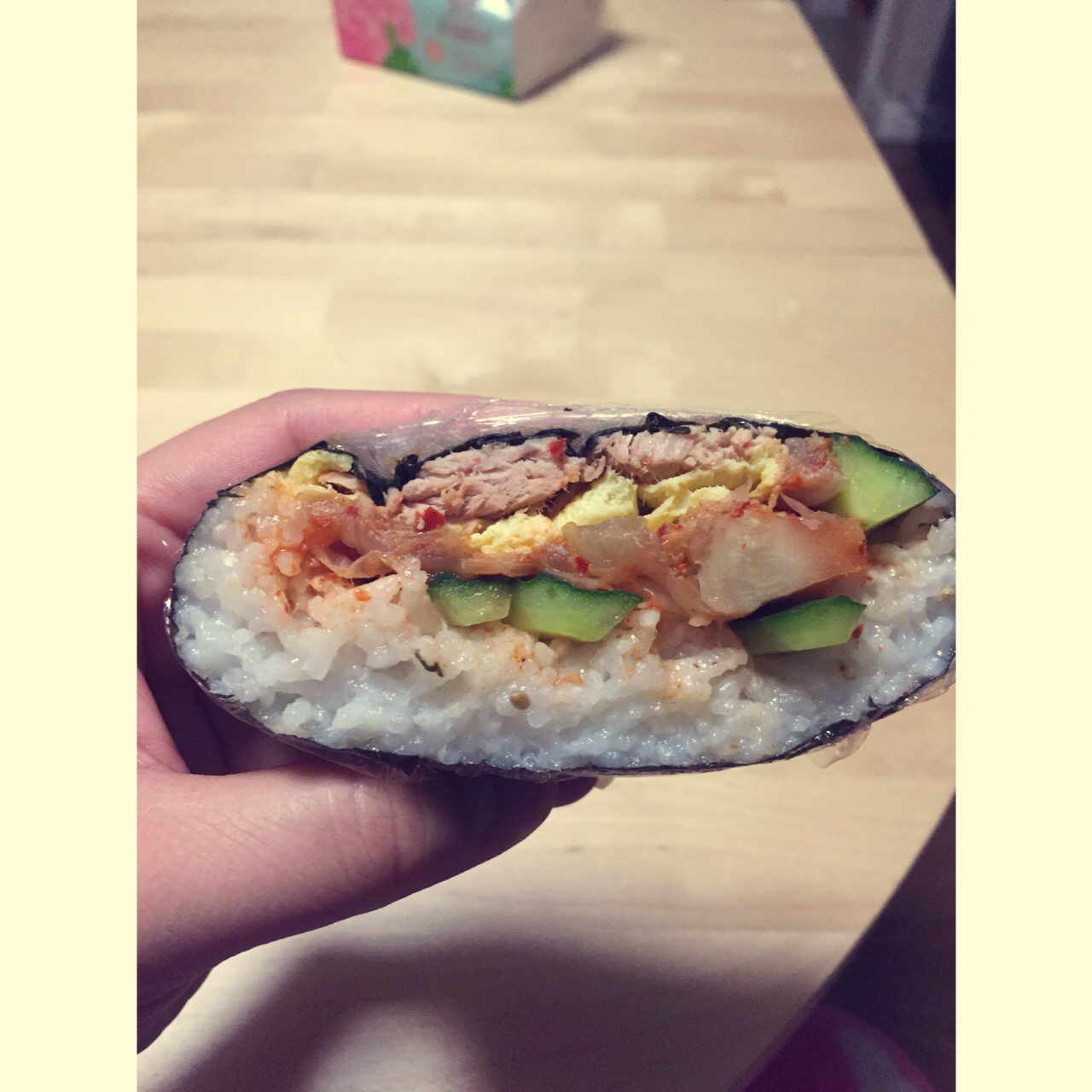 不用捏的饭团(おにぎらず)