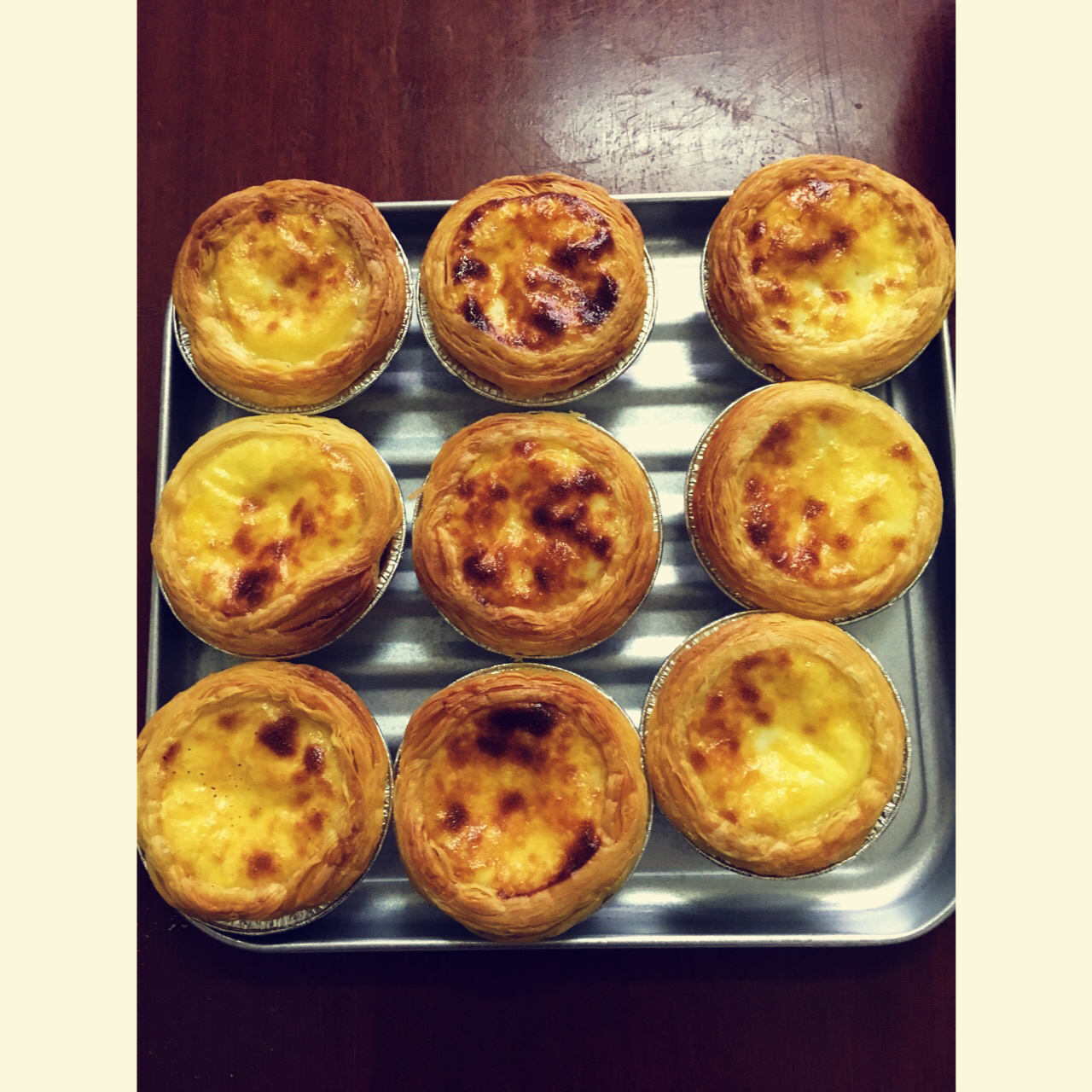 超完美味道超正的蛋挞配方，比KFC的还要嫩还要香~做过最好吃的蛋挞配方