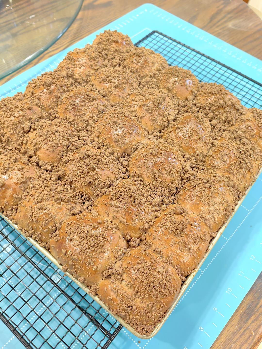 我被这个巧克力甘那许面包征服了···