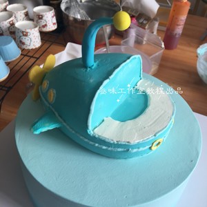海底小纵队立体灯笼鱼艇的制作的做法步骤图 Bruce妈的玛捷斯 下厨房 海底小纵队立体灯笼鱼艇的制作的做法步骤图 Bruce妈的玛捷斯 下厨房
