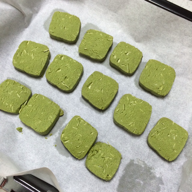 抹茶杏仁饼干