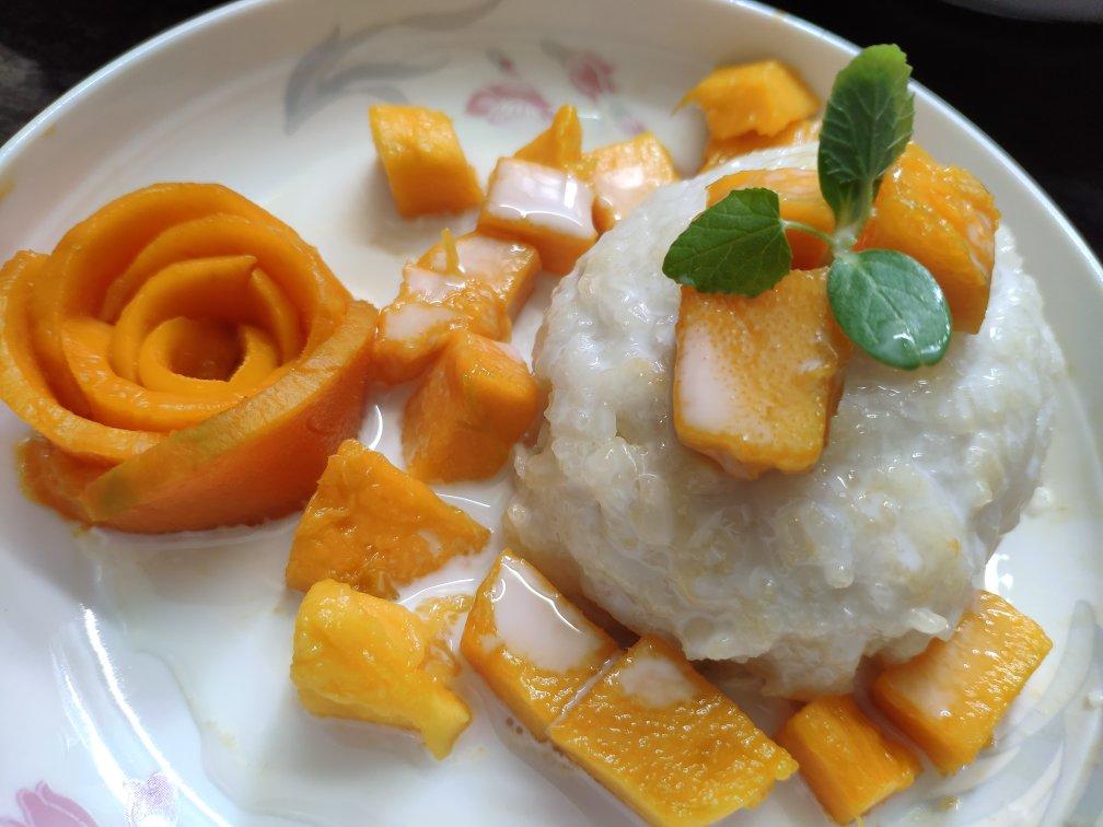 椰汁芒果糯米饭