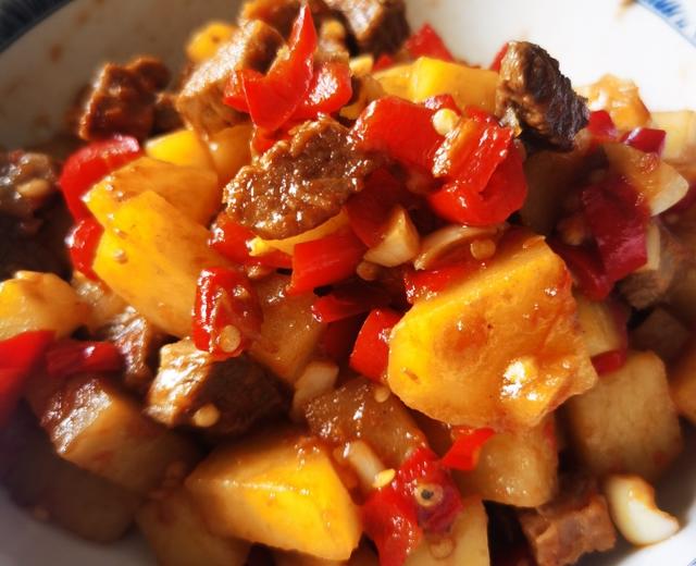 番茄汁土豆牛腩的做法