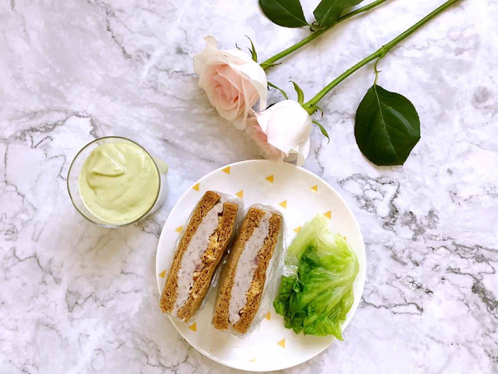 紫薯芋泥/鸡蛋肉松三明治大全🥪