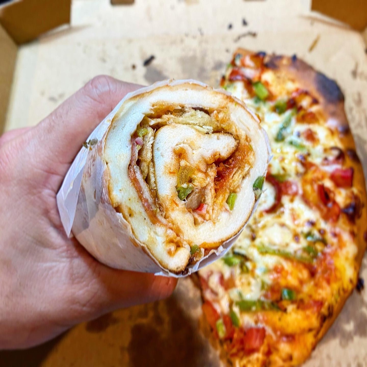 分享披萨创意吃法的做法