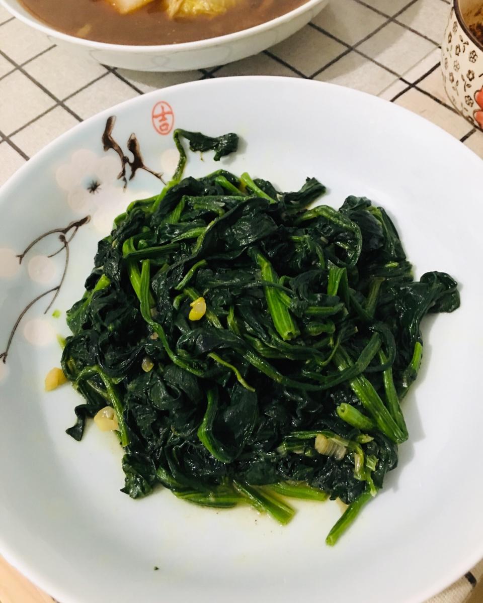 健康低脂凉拌菜—菠菜可以这样吃