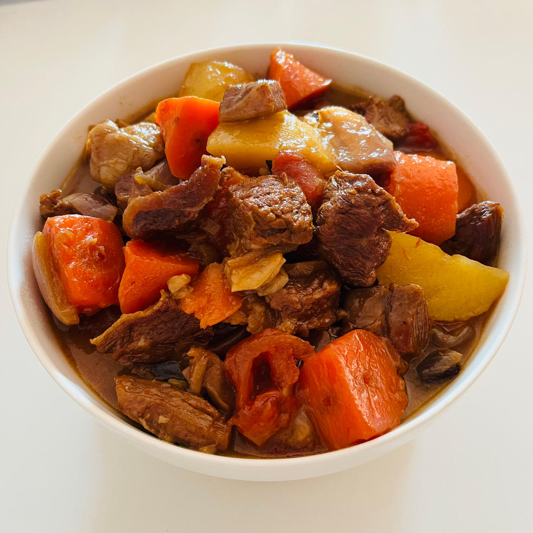 番茄土豆炖牛腩