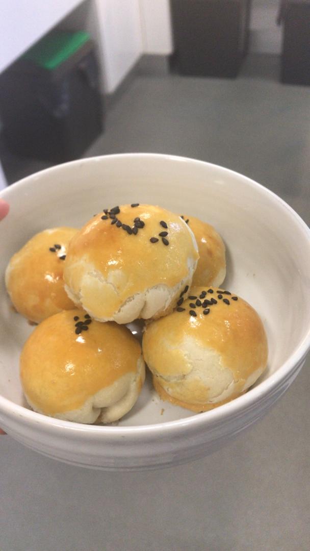 超级简单的豆沙酥