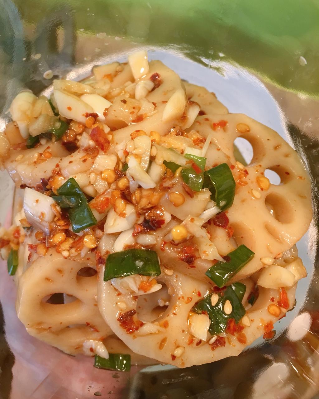 凉拌藕片