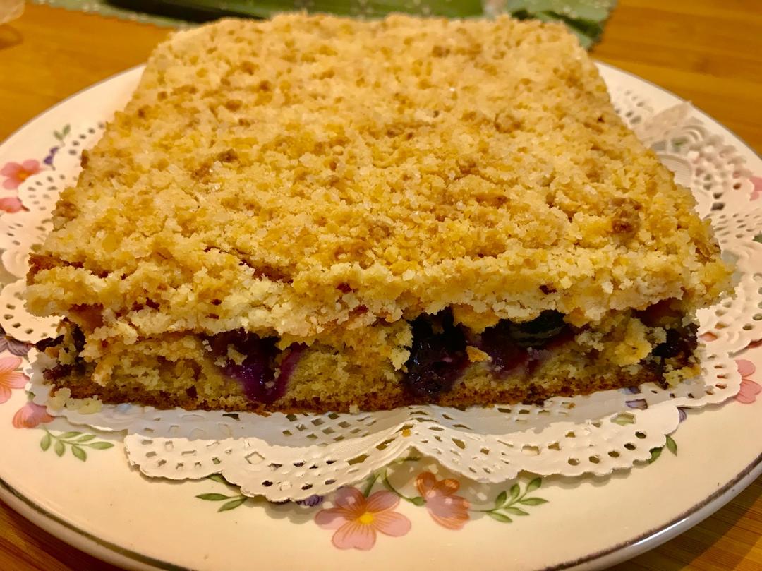莓果酥粒蛋糕Berry Crumble Cake