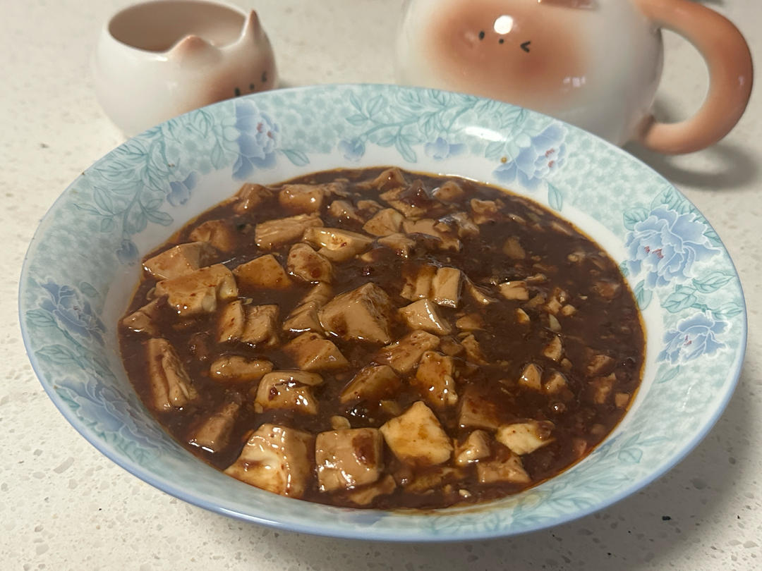 简单易学的下饭菜麻婆豆腐（素版）