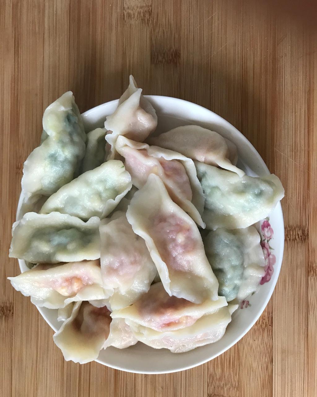 西红柿鸡蛋饺子