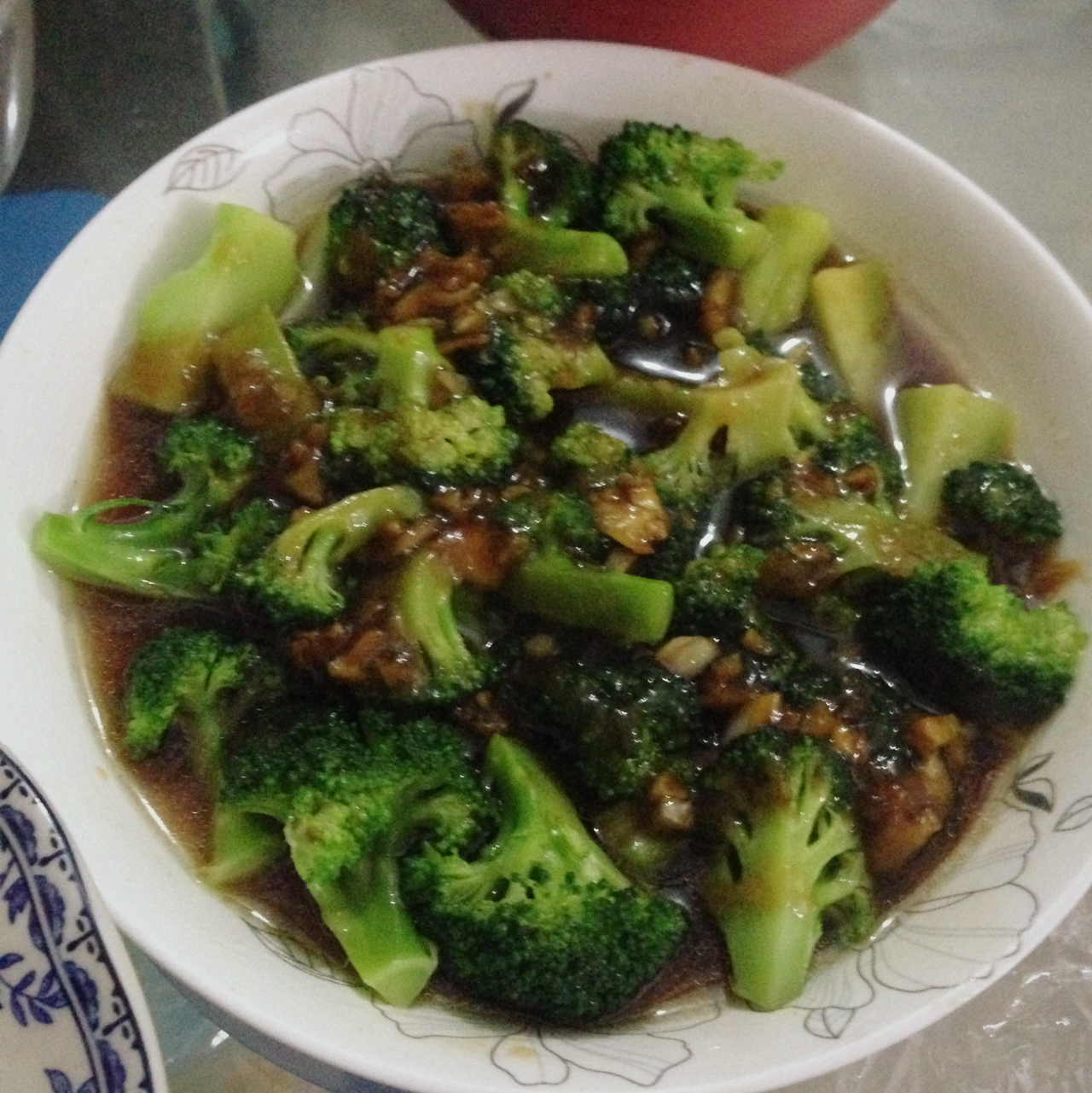 蚝油蒜蓉西兰花