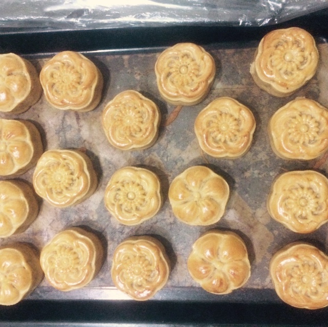 从头做月饼。。。附月饼馅的做法