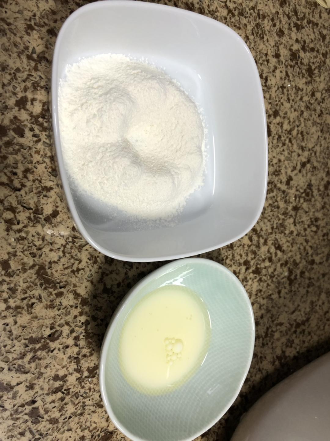 纯奶手撕吐司的做法 步骤1