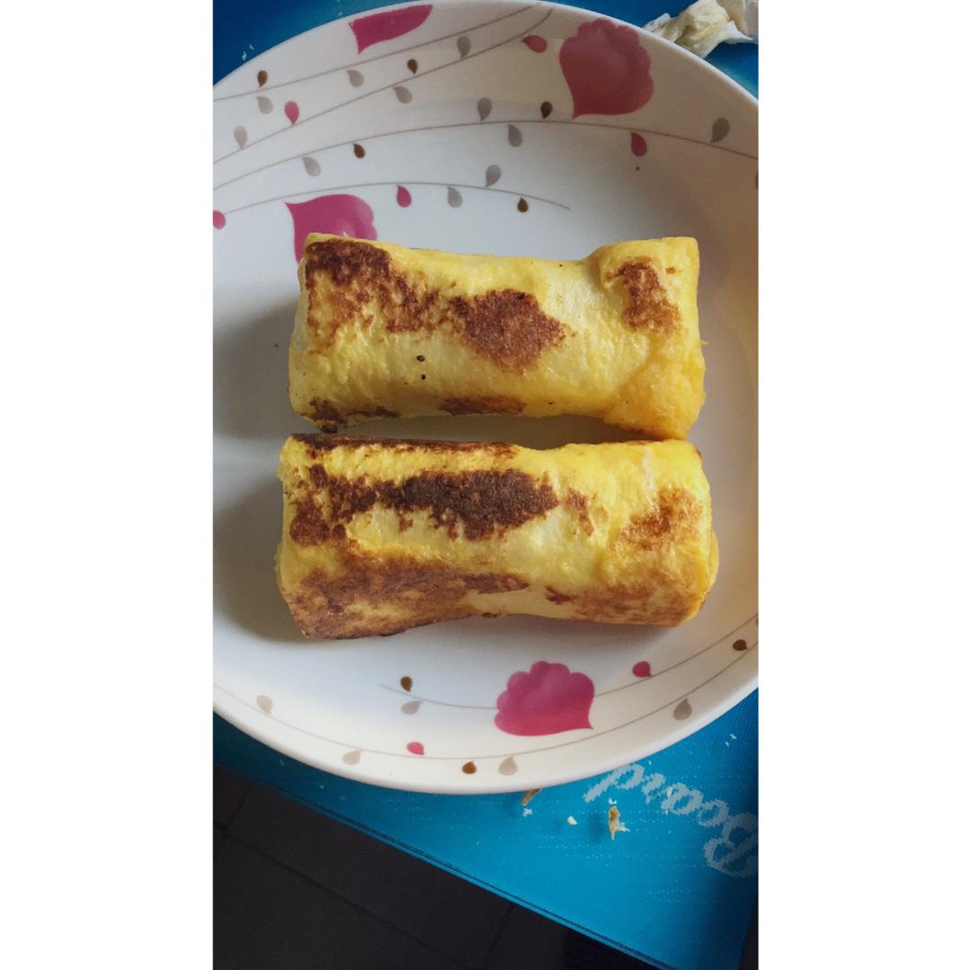 香蕉吐司卷