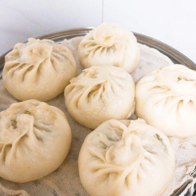 青菜香菇包子（一发二发记录）