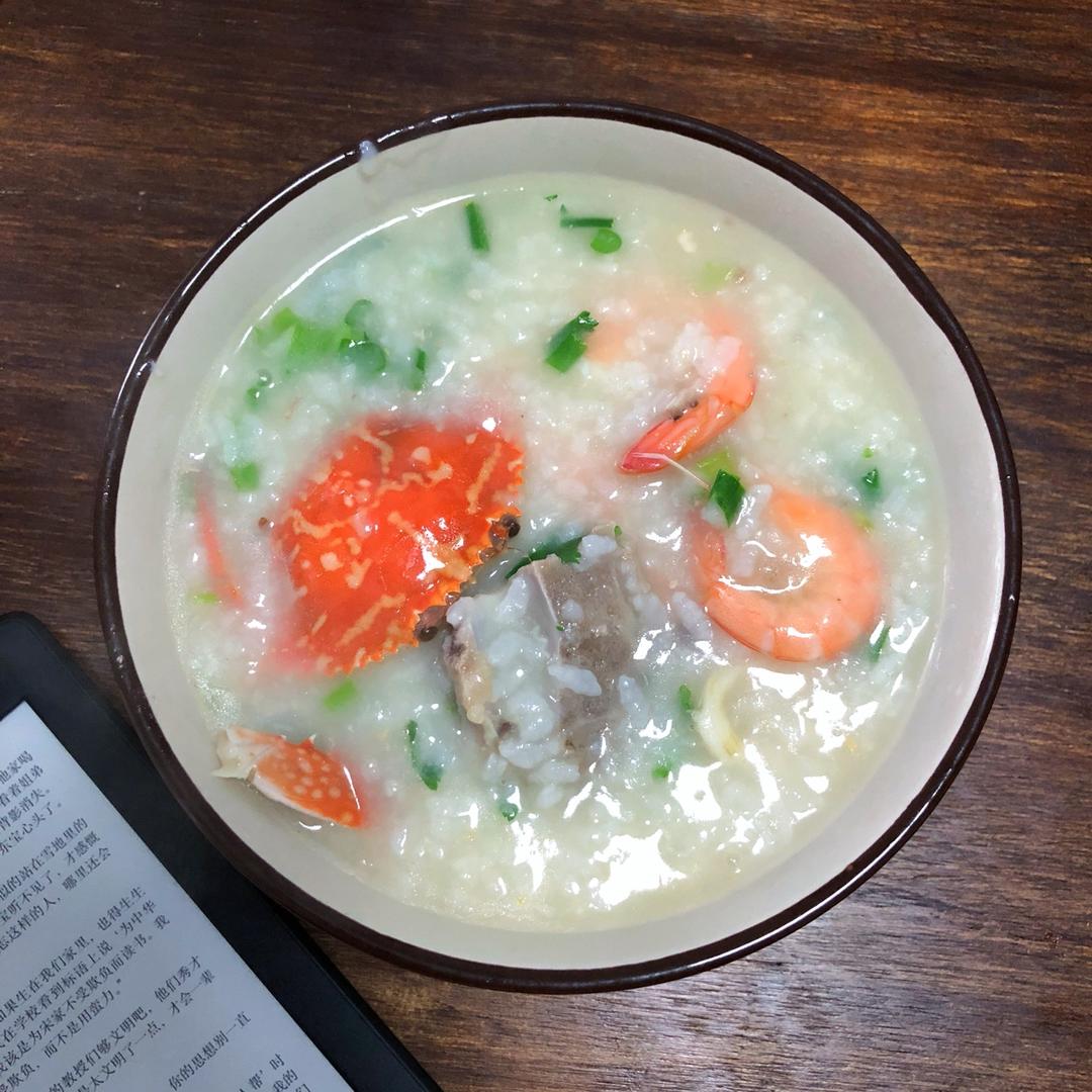 海鲜粥（潮汕砂锅粥）