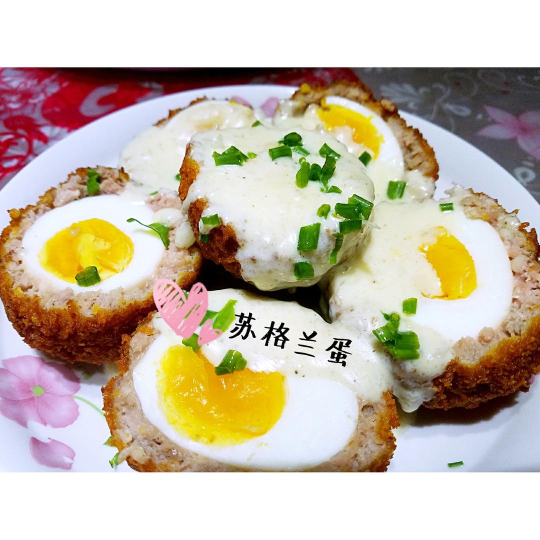 颜值爆表的流心苏格兰蛋