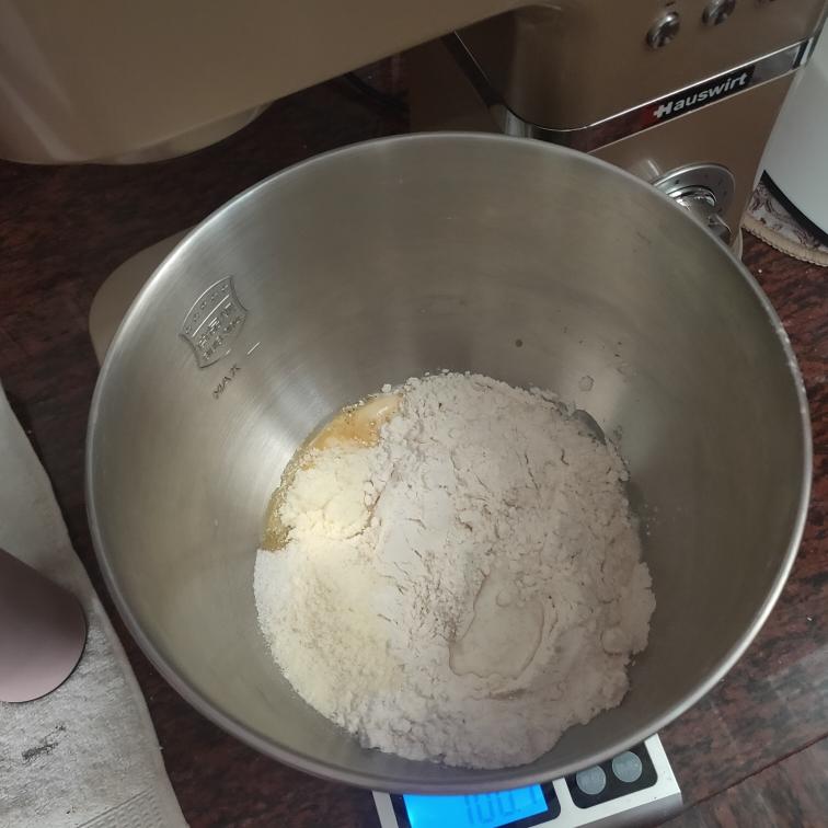 纯奶手撕吐司的做法 步骤1