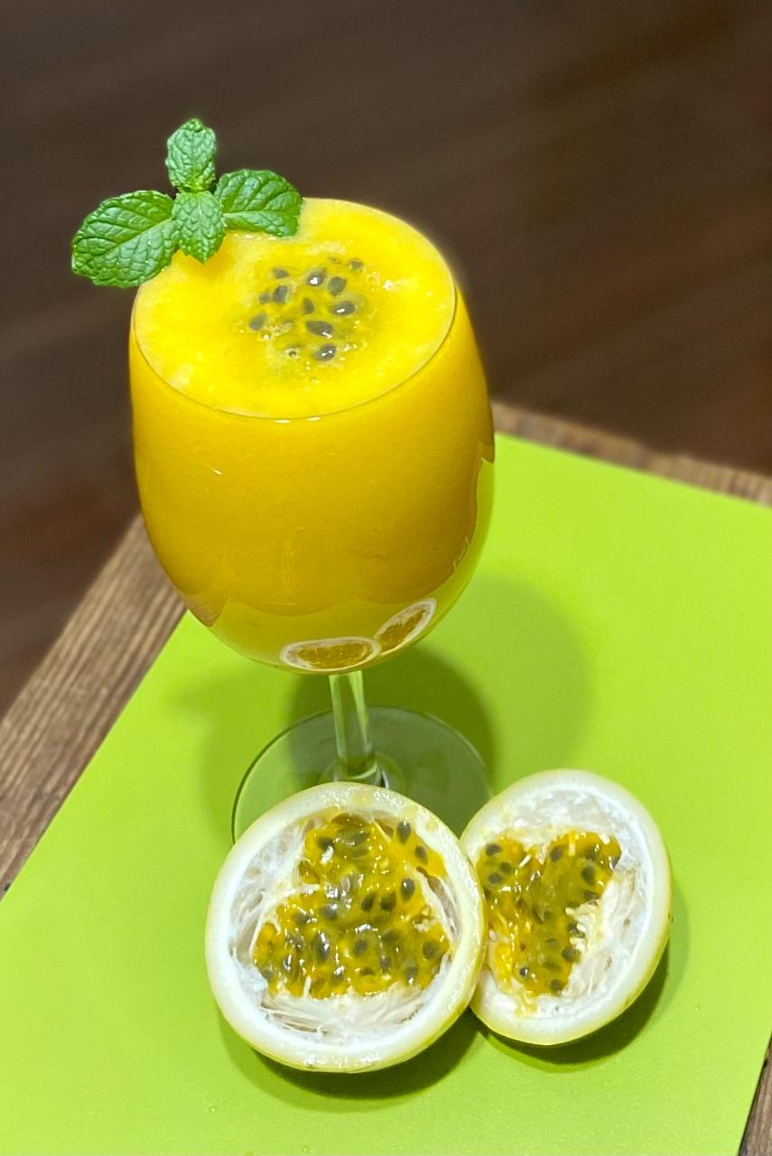 百香果橙汁的做法