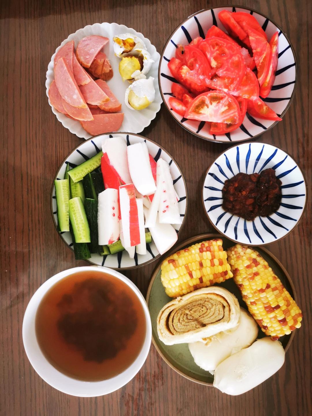 时蔬蘸酱