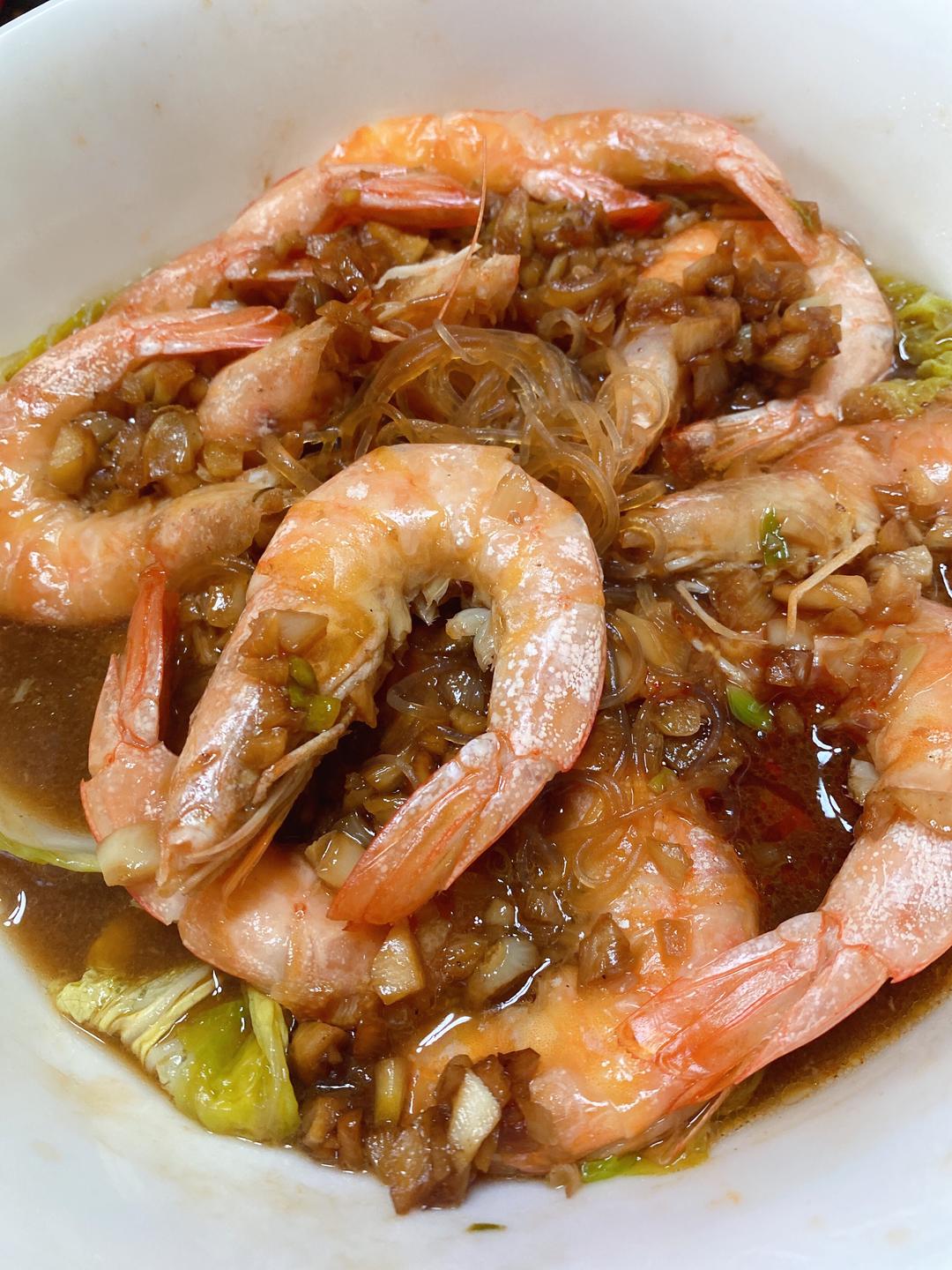 健康版下饭蒸虾