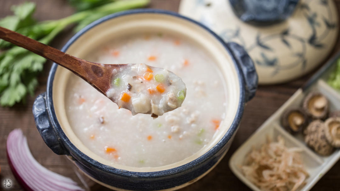 芋头三鲜粥
