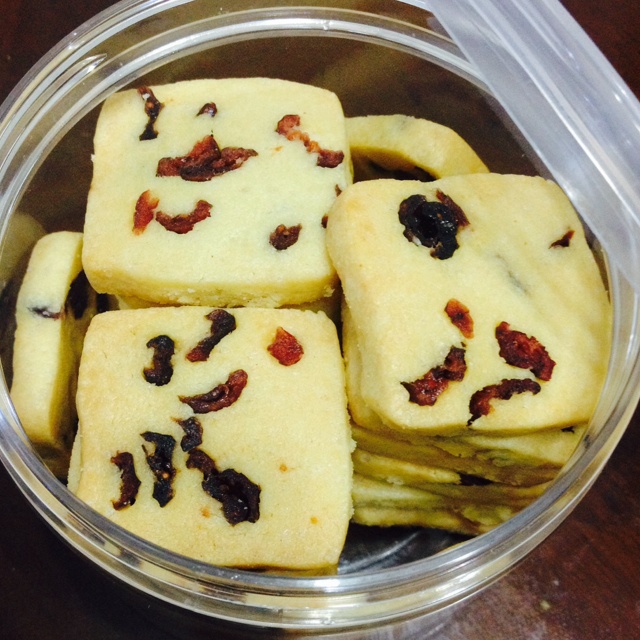 蔓越梅饼干：原味奶香，抹茶味，可可味