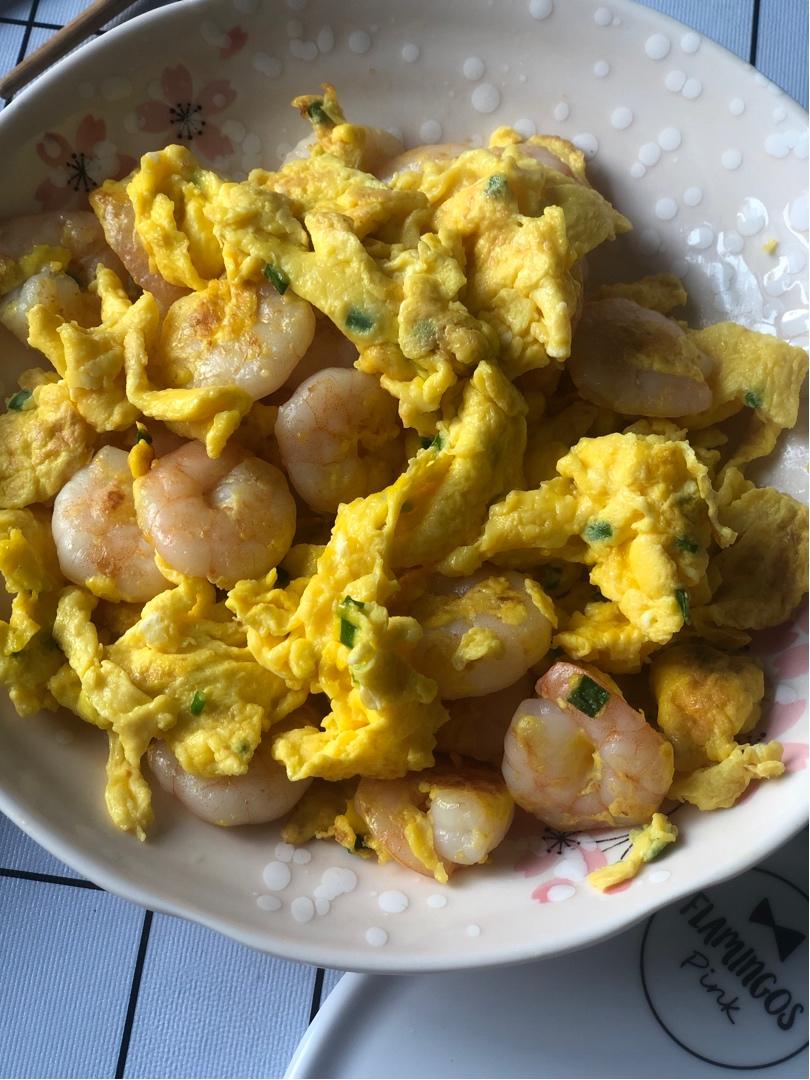 虾仁滑炒鸡蛋