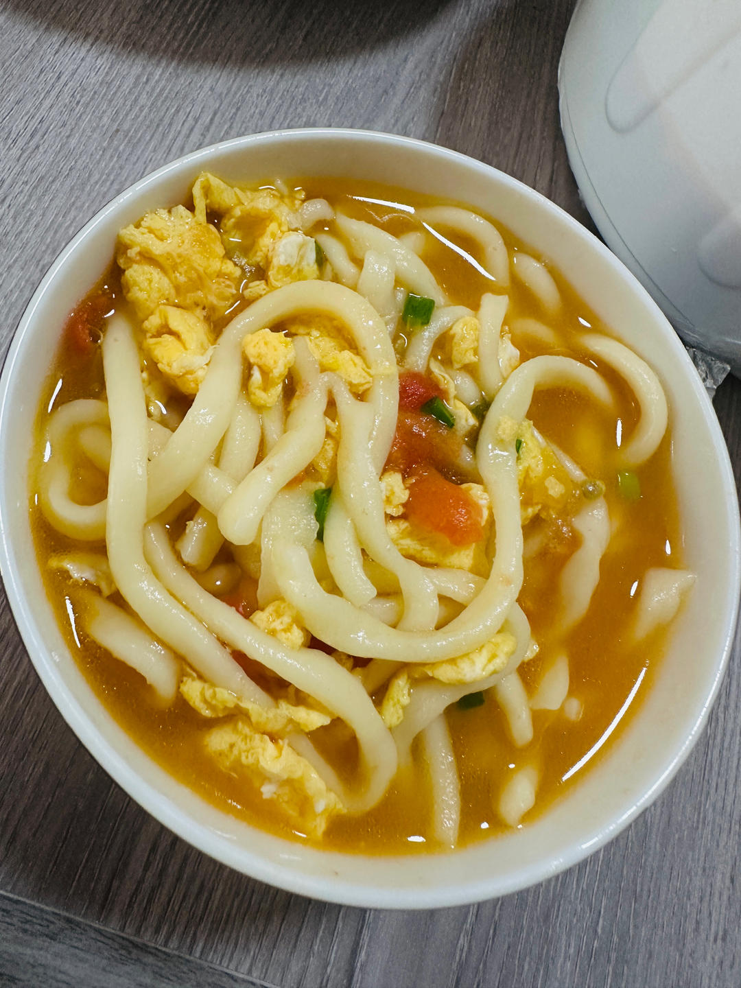 恨不得抱着锅舔的番茄鸡蛋面