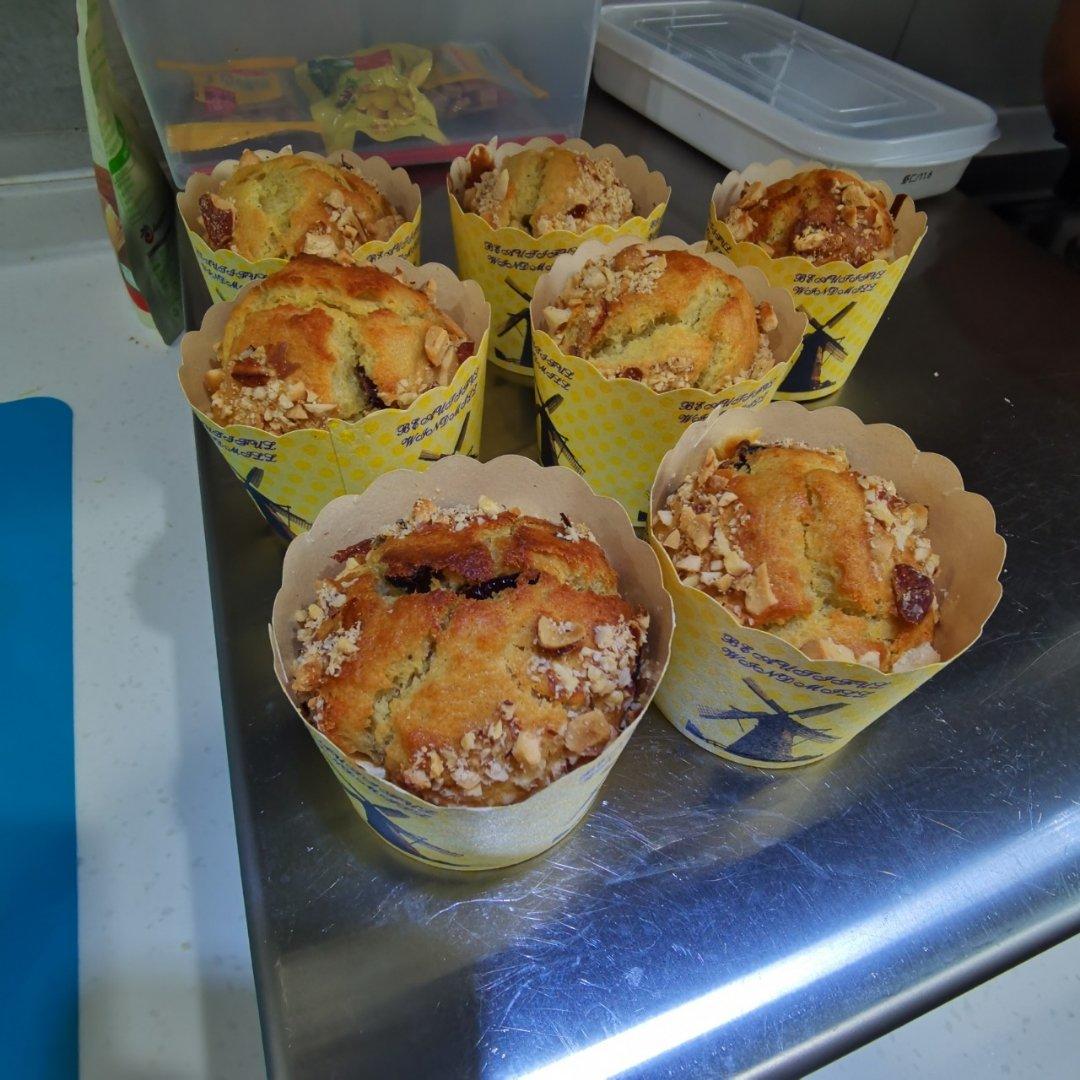 玛芬纸杯蛋糕 搅拌几下就做好了