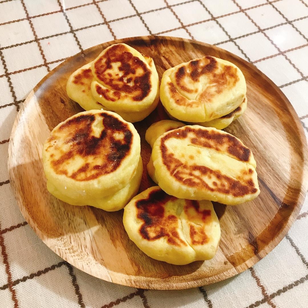 松软养胃的山药饼      （高营养低热量）