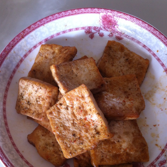 微波烤豆腐
