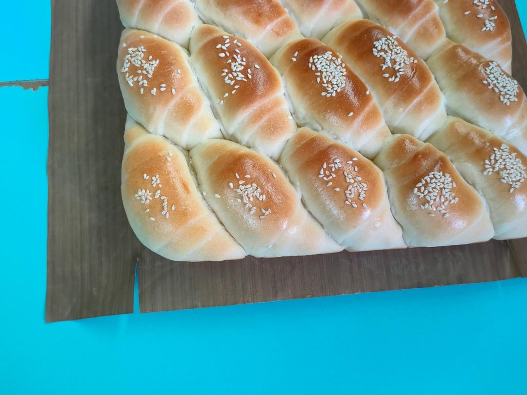 牛奶面包卷（直接法）