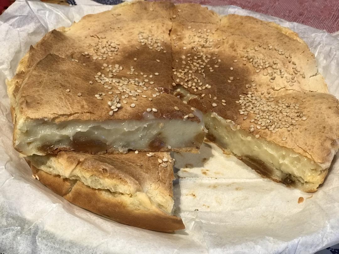 🔥免揉面❗️葡萄干烤年糕～外酥里糯