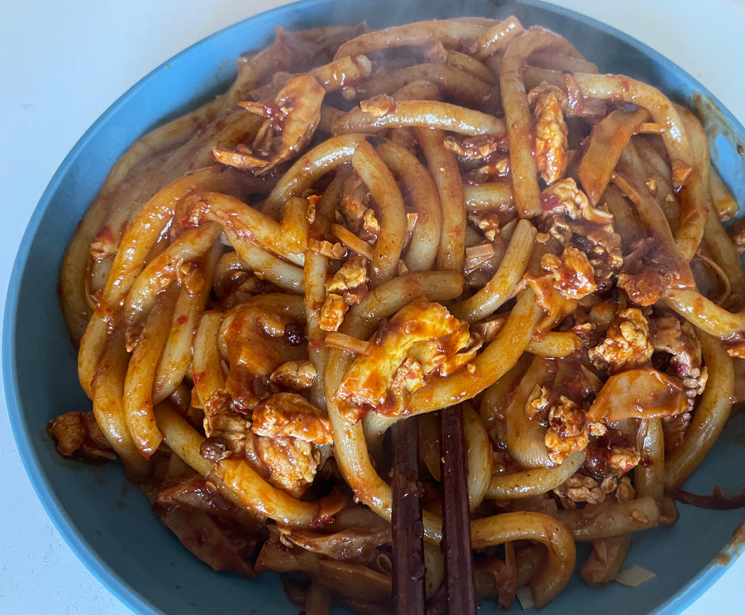笋干菜炒鸡蛋