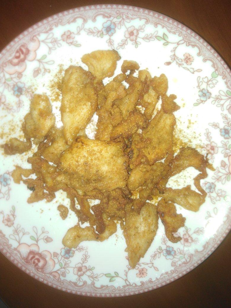 孜然鸡胸肉，低脂低卡好吃无压力。