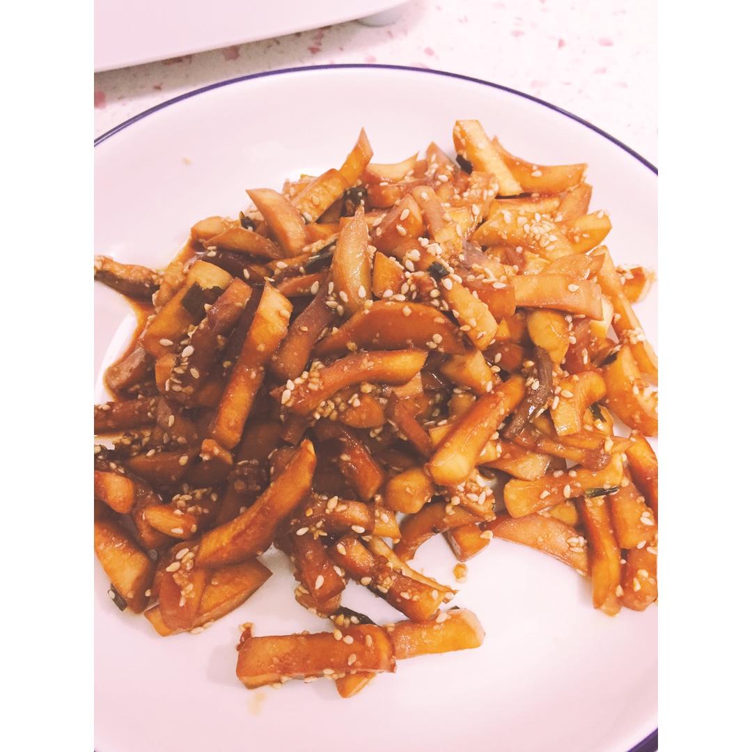 超简单快手菜--蒜香杏鲍菇