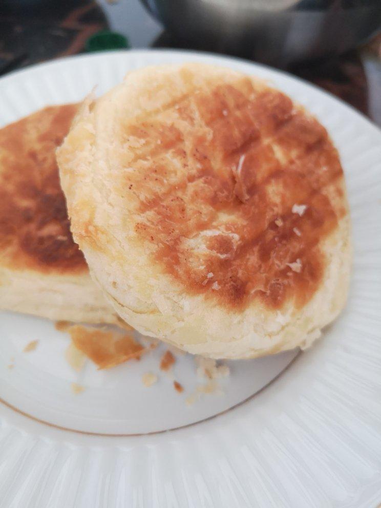 发面油酥小糖饼