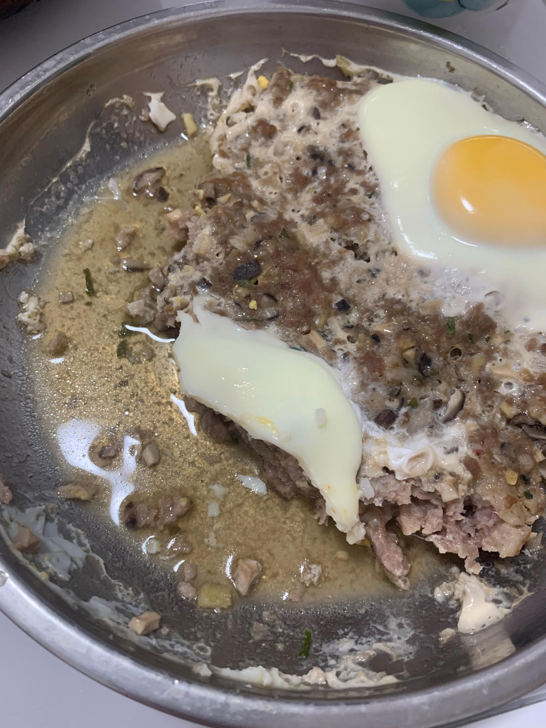 香菇蒸肉饼