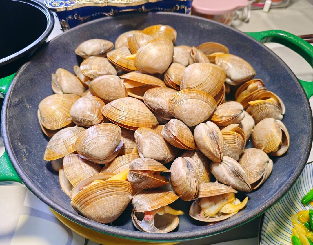 丹东大黄蚬子（无沙不需要佐料）