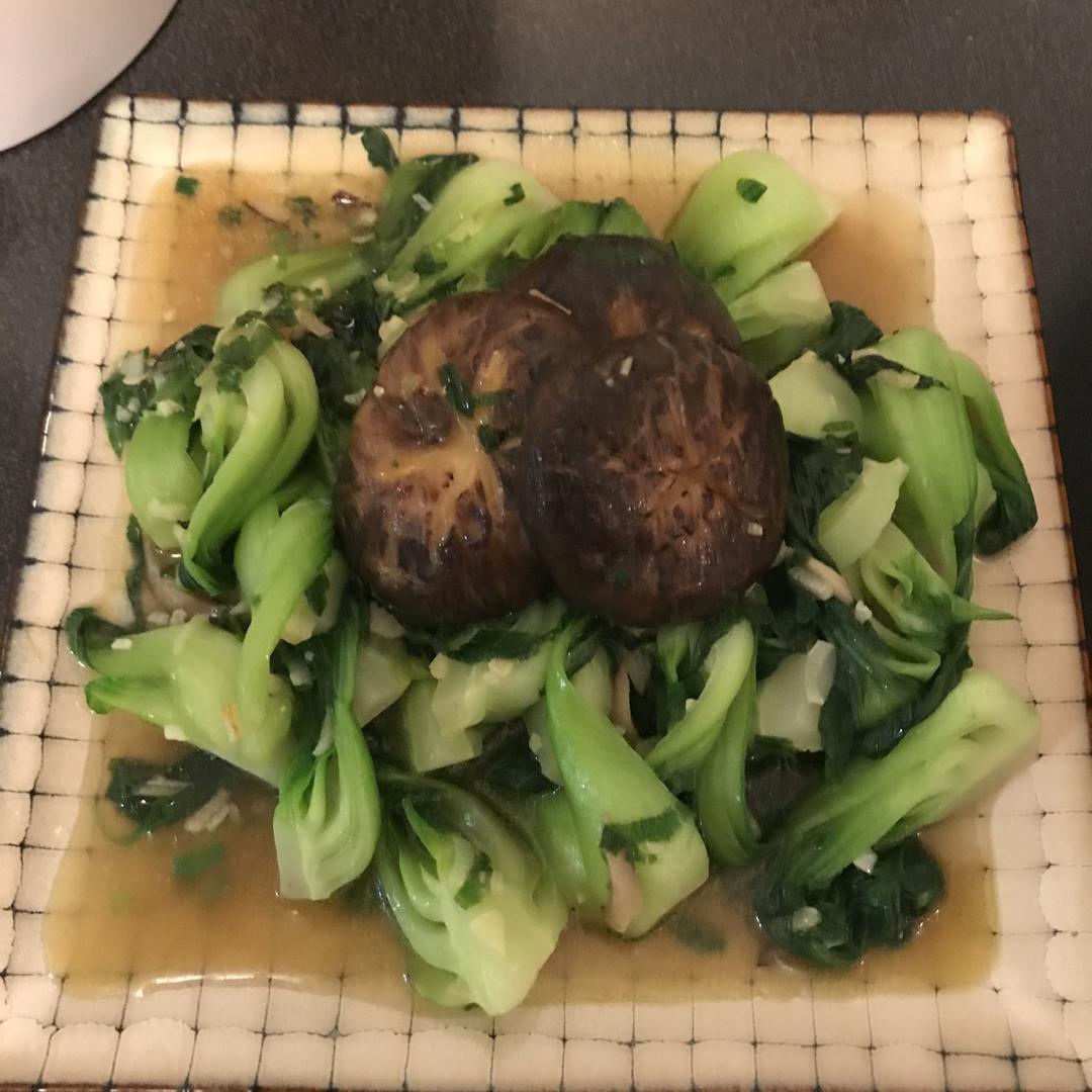 蚝油香菇小油菜