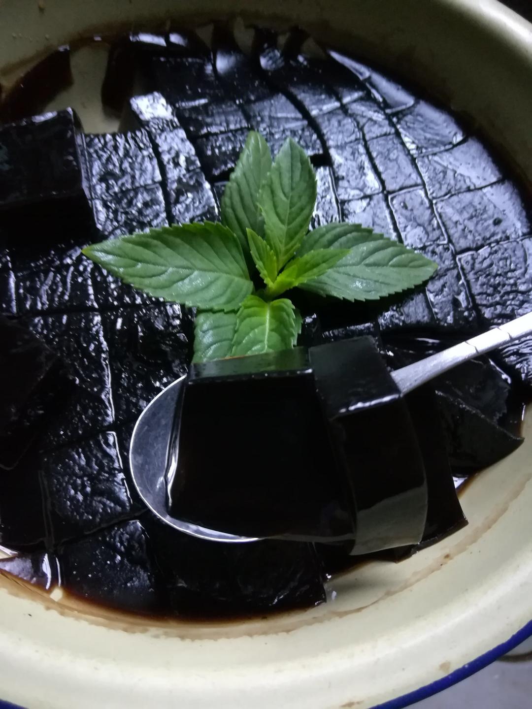 自制青草豆腐