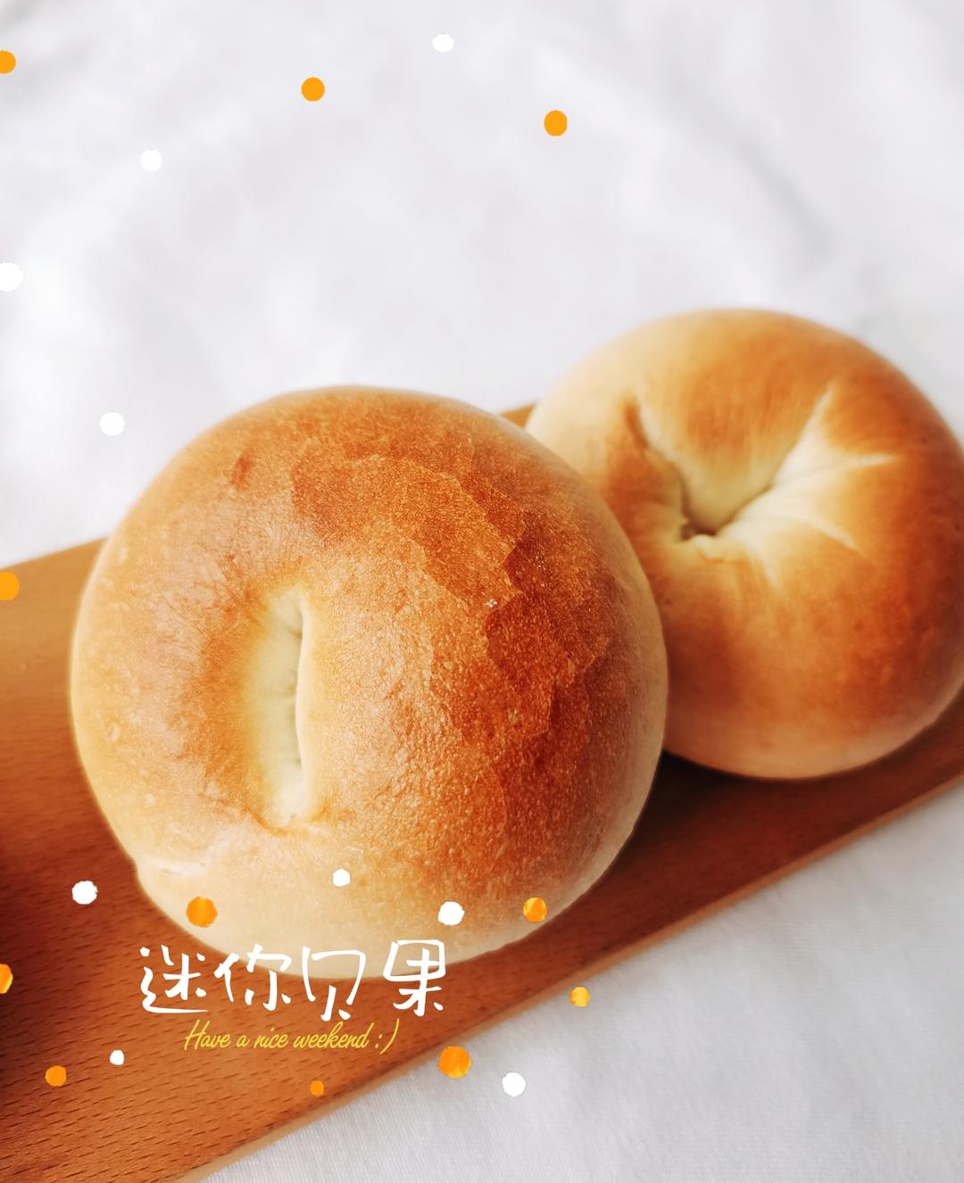 全麦贝果，低糖无油