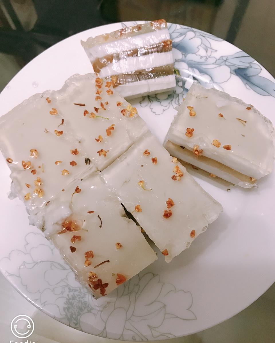 椰汁桂花糕