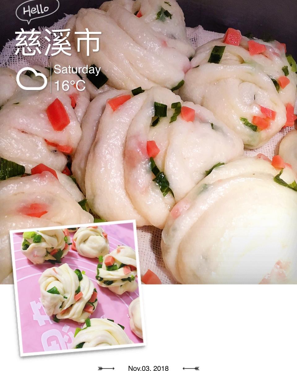 葱油花卷 Steamed Roll