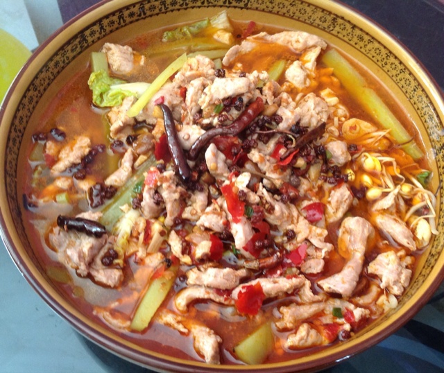 毛毛家族                         做过 水煮肉片 配菜加了好几种,很
