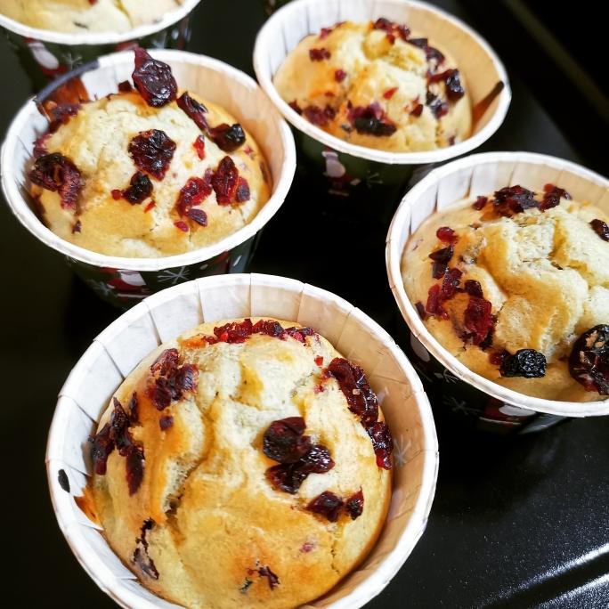 零失败🥰香蕉🍌蔓越莓马芬蛋糕