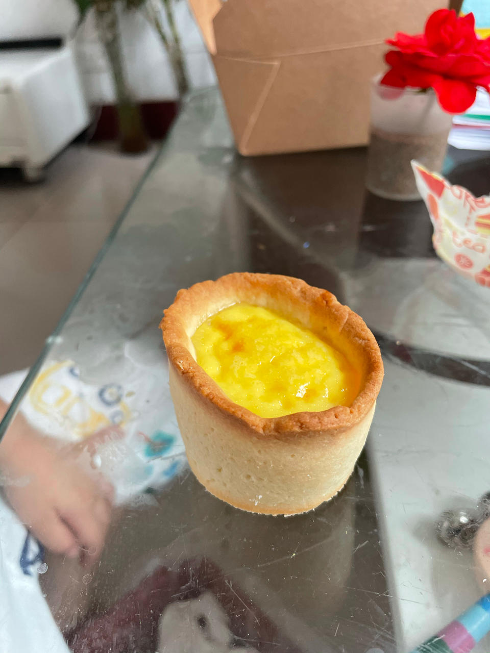 外酥里嫩的德式布丁挞